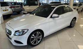 MERCEDES-BENZ C-CLASS C 250D AVANTGARDE 2016 MODEL AUTO PANORAMIC SUNROOF WHITE