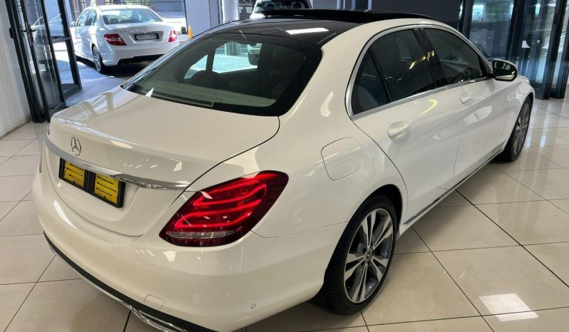 MERCEDES-BENZ C-CLASS C 250D AVANTGARDE 2016 MODEL AUTO PANORAMIC SUNROOF WHITE full