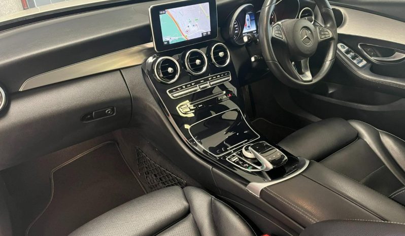 MERCEDES-BENZ C-CLASS C 250D AVANTGARDE 2016 MODEL AUTO PANORAMIC SUNROOF WHITE full