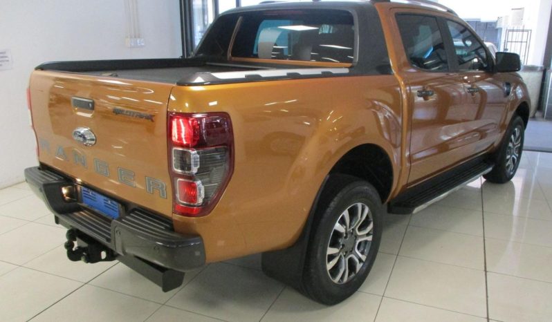 FORD RANGER 2.0 BITDI WILDRAK 4X4 AUTO DIESEL BAKKIE DOUBLE CAB 2019 MODEL BROWN. full