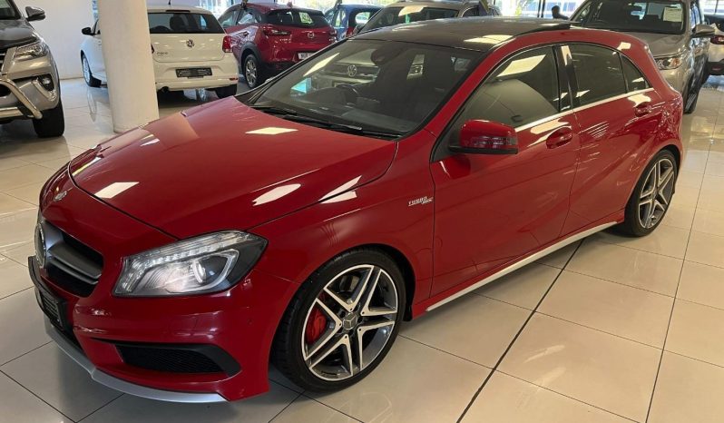 MERCEDES-BENZ A-CLASS A 45 AMG 2014 MODEL 4MATIC PANORAMIC SUNROOF RED full