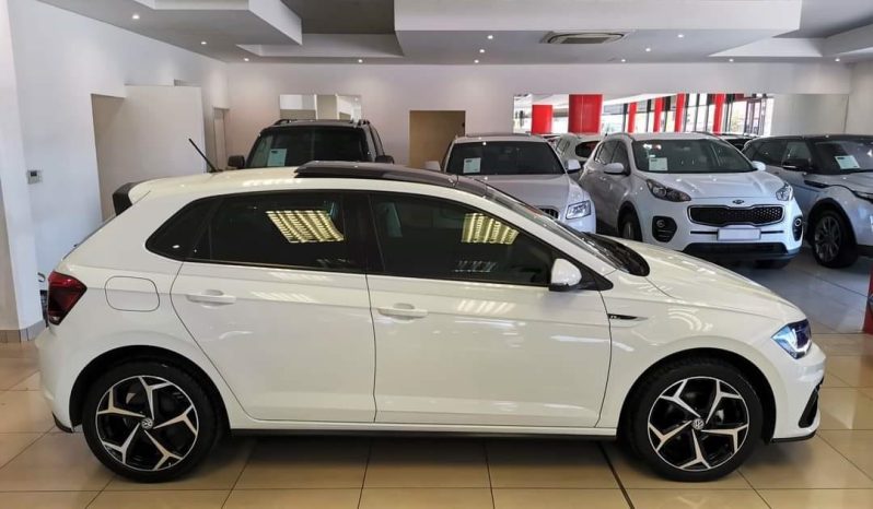 VOLKSWAGEN POLO TSI R-LINE 1.0L AUTO DSG SUNROOF 2018 MODEL WHITE full